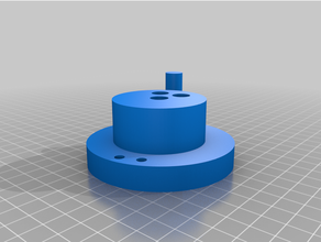 re-spool adapter makerbot 3d print model - Mito3D