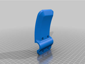 hands free apriscatole pesante ignifugo porta covid 19 mano 3d print model - Mito3D