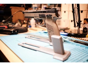 airsoft pistolet titulaire soutien accessoires 3d print model - Mito3D
