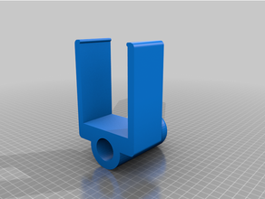 expending fence support wall barriere extension extensive pets mount 3d print model - Mito3D