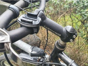 gopro action cam handlebar mount 3d print model - Mito3D