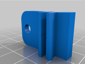 Schiene Festsetzung Anlage Realität beigefügt ender5 Rahmen Schrauben 3d print model - Mito3D