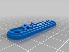 Adamo zucchina facile personalizzato 3d print model - Mito3D