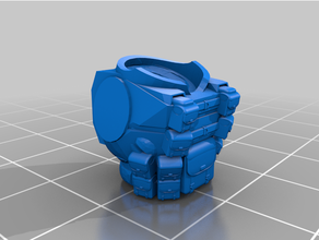gue'ron'vesa - apothecary upgrade kit space marine tau warhammer 40k 3d print model - Mito3D