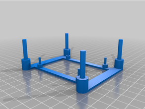 raspberry pi stacking mount 3d print model - Mito3D
