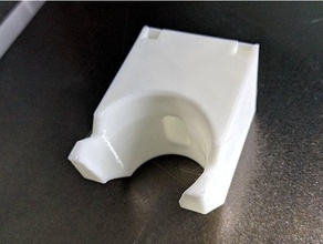 Furminator tip fırça kafes duvar binmek 3d print model - Mito3D