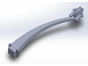 Ender 3 Filament leiten Rolle 3d print model - Mito3D