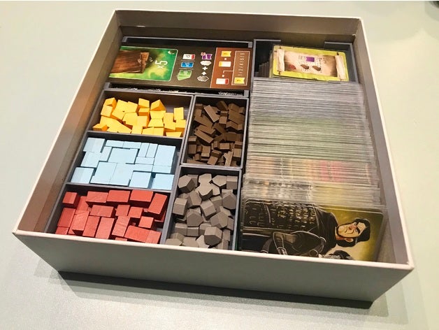 architects west kingdom- remixed organizer boardgame insert board game renegade games shem phillips kingdom 3D print model - Mito3D