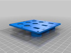 remezclar partes estante soporte principal controlar caso funda 3d print model - Mito3D