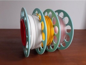 piccolo bobina filamento avanzi campioni campione 3d print model - Mito3D
