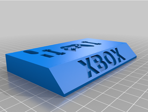 original xbox controlador estante soporte monitor microsoft 3d print model - Mito3D