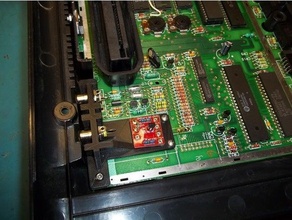 Atari 7800 kesmek mod 3d print model - Mito3D