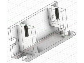 rc mikro Servohalterungen einfach Oder çift 3d print model - Mito3D