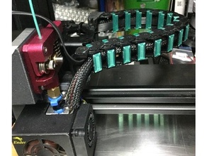 two tone Tiefer Kabel Kette 3d print model - Mito3D