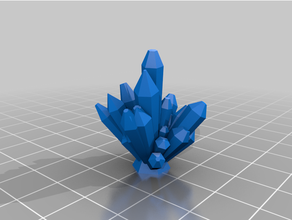 customized racrystalndom crystal generator 3d print model - Mito3D
