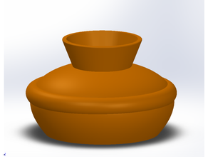 vasev12 cactus pot flower vase 3d print model - Mito3D