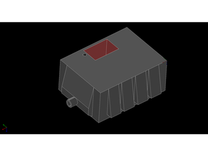 dc xl4016 paso convertidor módulo caso funda 3d print model - Mito3D