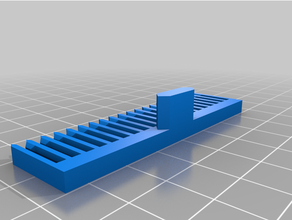 customized dupont cable organizer segmented 3d print model - Mito3D