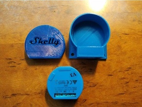 shelly 1+2 caja impresora instalación 3d print model - Mito3D