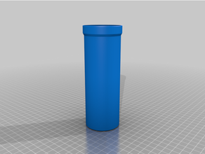 customized container lid height 3d print model - Mito3D