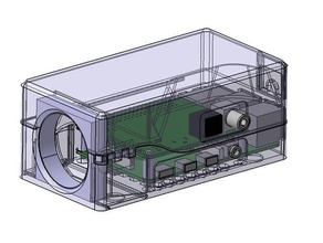 caixa rpi4 Hifiberry digi ventilador 3d print model - Mito3D