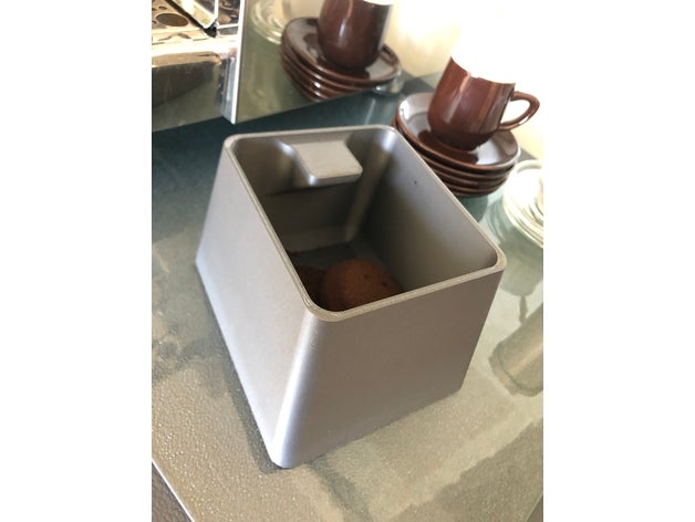 espresso knock box abschlagbeh lter 3D print model - Mito3D