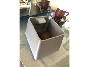 Espresso klopfen Box abschlagbeh lter 3d print model - Mito3D