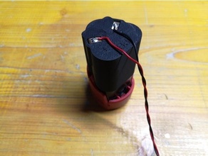 battery holder parkside b3 12v adapter lodge 3d print model - Mito3D