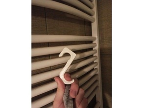 radiator hanger 3d print model - Mito3D