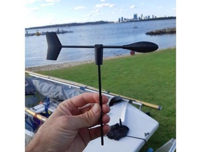 vento indicador bote Navegando clima 3d print model - Mito3D