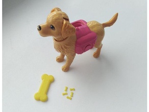 cão osso 3d print model - Mito3D