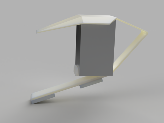 Kabel Halter Unterstützung anti jam Ender 5 Realität 3D print model - Mito3D