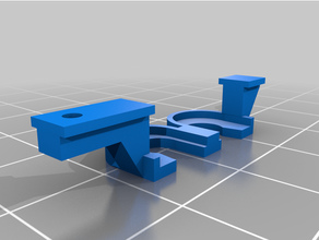 Ikea çeyrek kayma Kulp destek yedek 3d print model - Mito3D