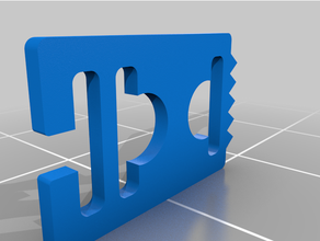 elastico scarpa pizzo serratura 3d print model - Mito3D