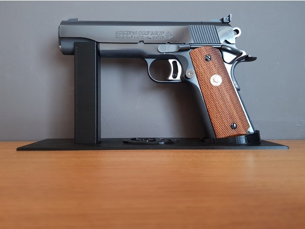 pistola In piedi puledro 1911 3D print model - Mito3D