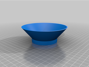 parametric funnel 3d print model - Mito3D