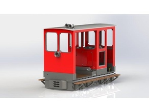 aubard didier 45mm jardín ferrocarril calibre carril entrenar 3d print model - Mito3D
