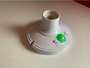 sensor sombreador presencia ligero bombilla movimiento 3d print model - Mito3D