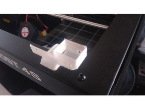 volant ours fantôme 4s ventilateur titulaire soutien 3d print model - Mito3D