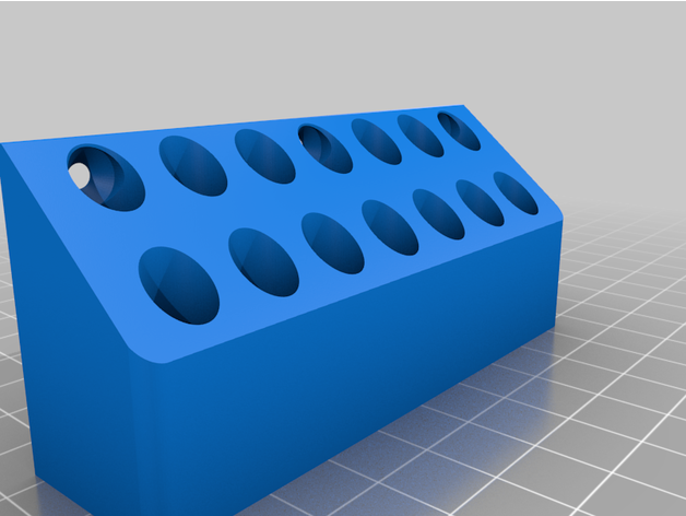 Schraubendreher bisschen Halter Unterstützung Bits 3D print model - Mito3D