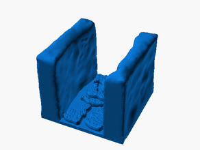 mağara koridor 2x2 Openforge 20 uyumlu Zindanlar ejderhalar yol bulucu masaüstü 3d print model - Mito3D