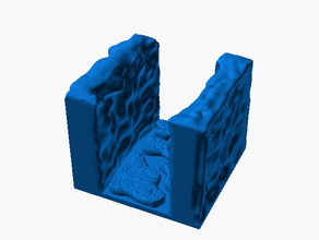 caverna pasillo 2x2 forja 20 compatible mazmorras dragones pionero mesa 3d print model - Mito3D