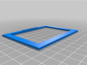 anycubic i3 Mega Bildschirm Rahmen ai3m 3d print model - Mito3D