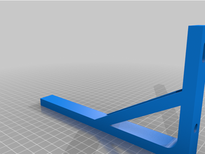 shelf bracket staffa mensola 3d print model - Mito3D