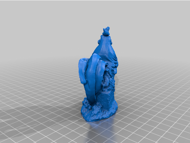 rooster gallo - fotogrametria 3D print model - Mito3D