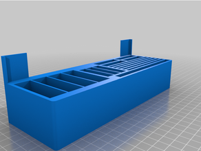 chocolate factory board game organizer 3d print model - Mito3D