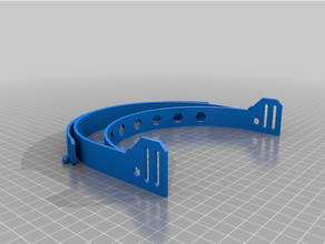 prusa rc2 elastic required - secure rope webbing 3d print model - Mito3D