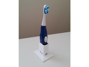 spinbrush toothbrush holder stand electric 3d print model - Mito3D
