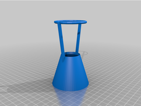 gaufre cône titulaire soutien glace crème 3d print model - Mito3D