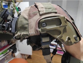 ayarlayıcı juguler casque değirmen msa arme Franaise Ordu kask askeri 3d print model - Mito3D